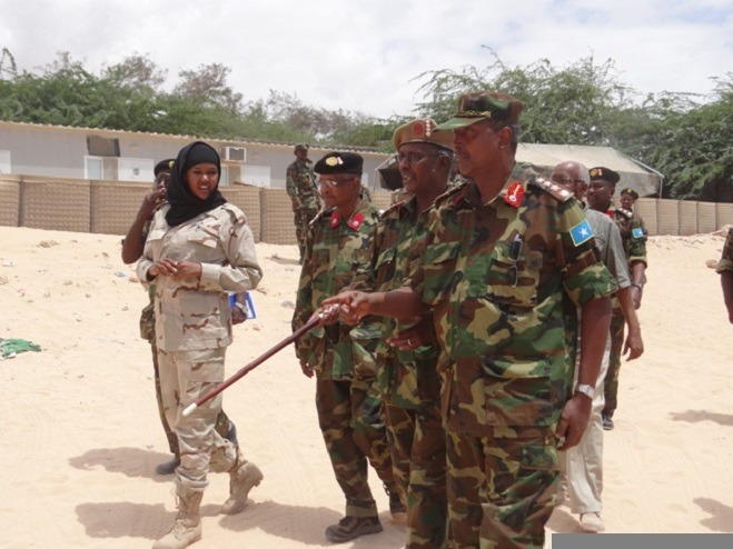 Somali Canadian Fighting Al Shabaab as a woman in Somalia's national Army