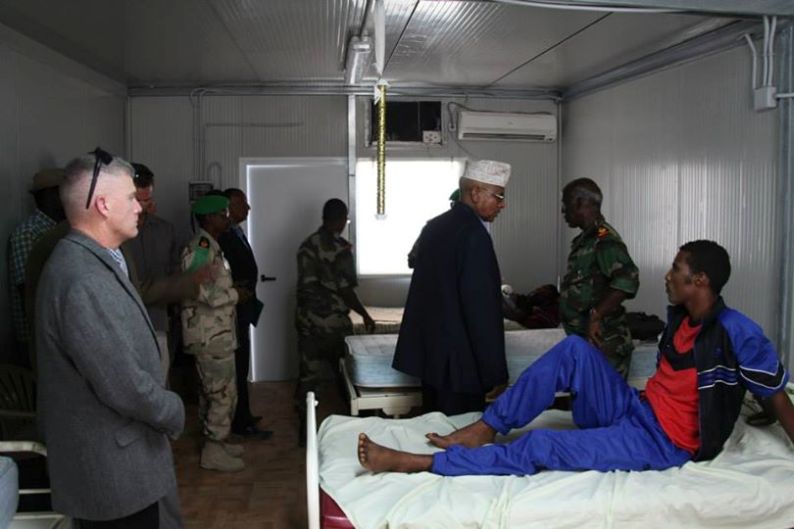 Djibouti: Chief of Defence Forces General Zakariah visits Mogadishu
