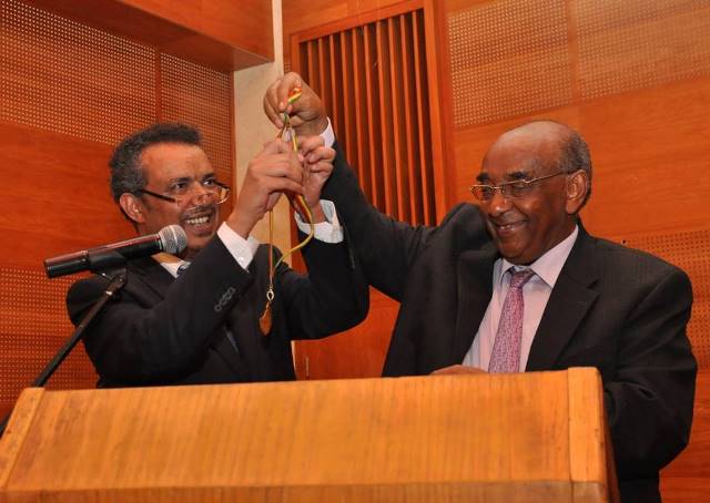 Ethiopia: Honored the veteran Diplomat Ambassador Fisseha Yimer