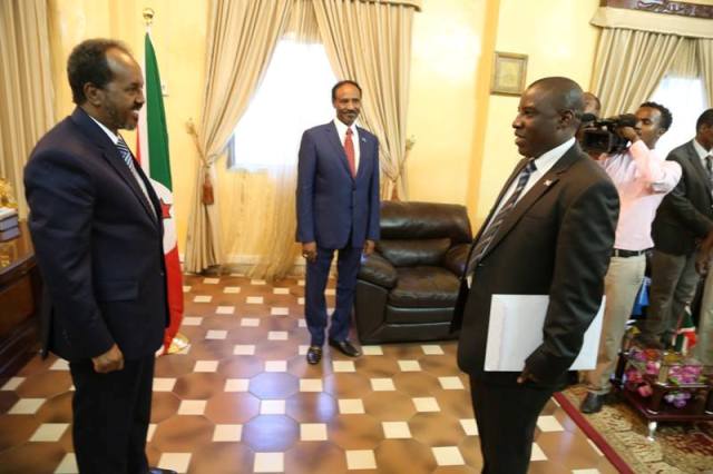 Somalia: The 1st Burundi Ambassador Presents Diplomatic credentials