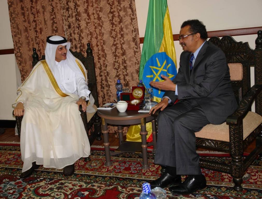 Ethiopia holds talks with Chairman of Ezdan Holding Group of Qatar