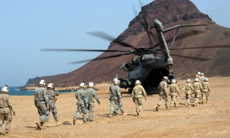 Djibouti: U.S. Marine helicopter crashed again
