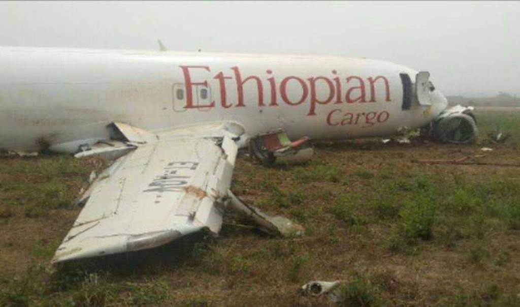 Ethiopia: Cargo Plane Crashed “skidded the runway”