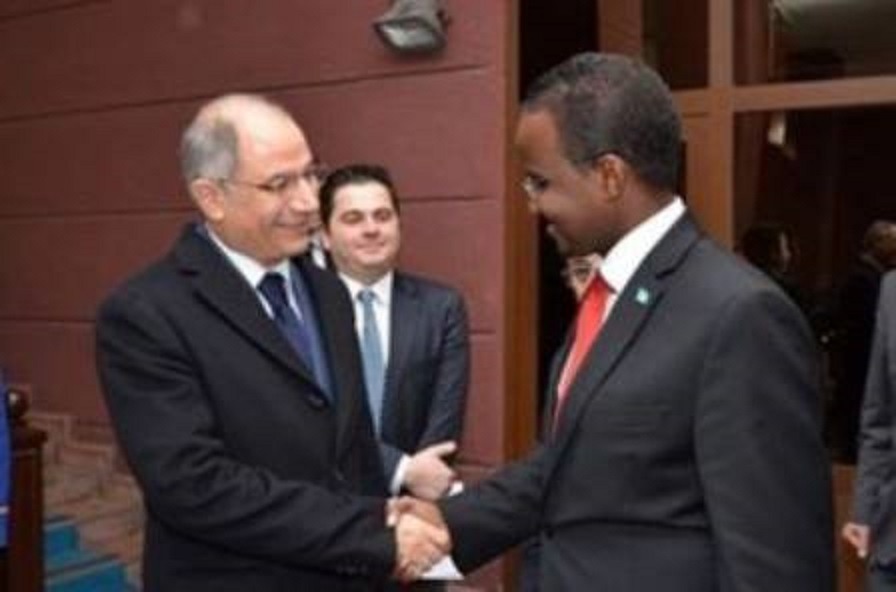 Somalia: Odowa meets his Turkish Counterpar