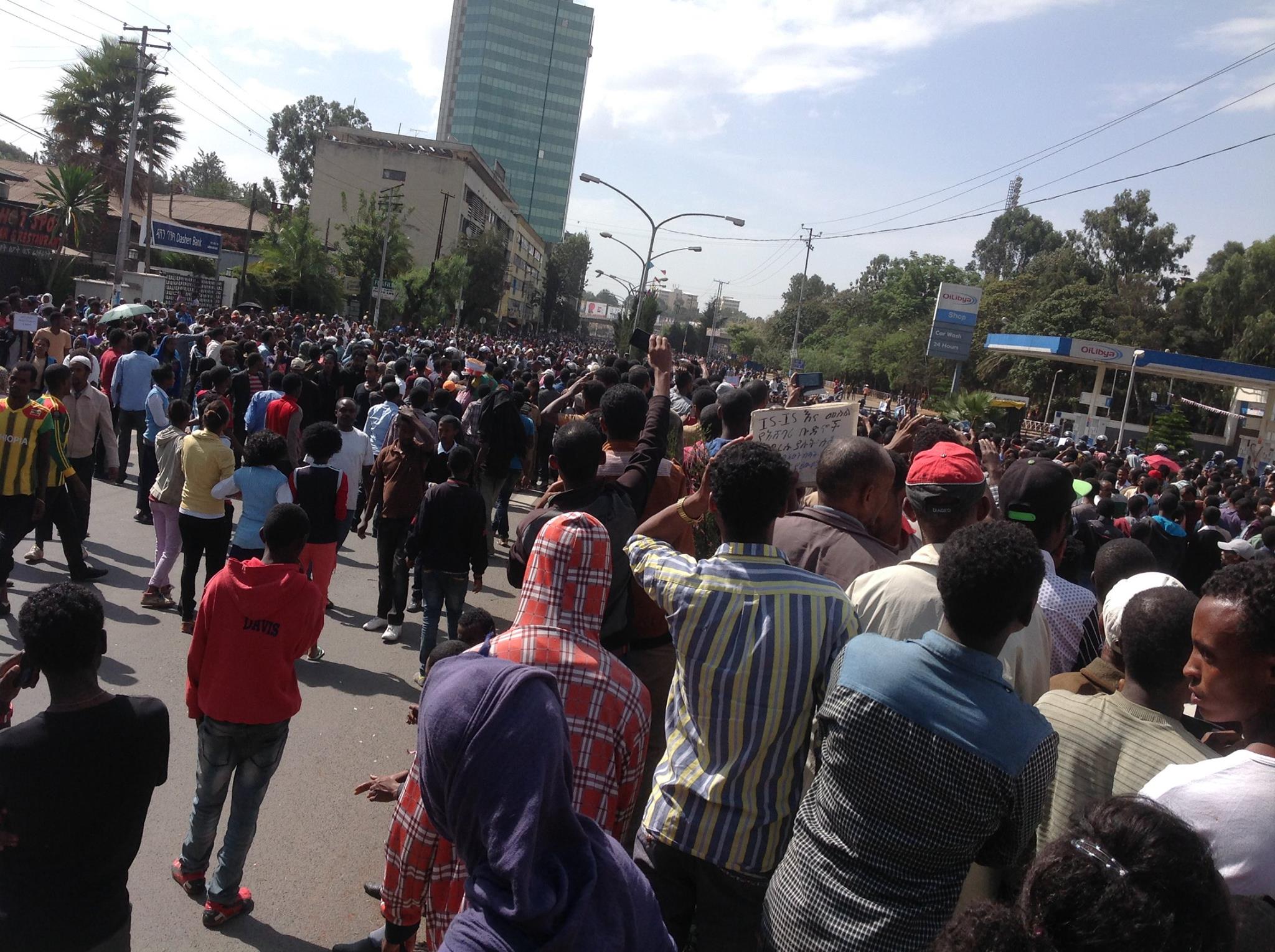 Ethiopia: Demonstrations To Protest The Utmost Savagery Of ISIS