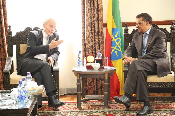 Ethiopia: Tedros holds talks with the UN Representative to Somalia
