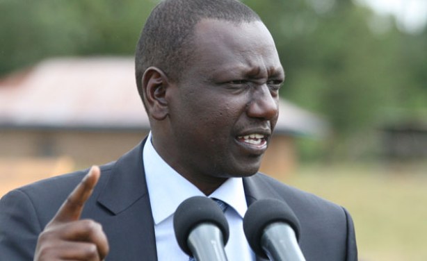 Kenya's deputy president rails against homosexuality