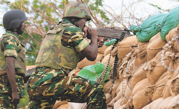 Kenya: Military Jets Flying down with "Huge Explosions in Somalia"
