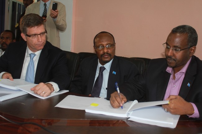 Somalia: $600,000 to protect a British contract to pay off senior officials
