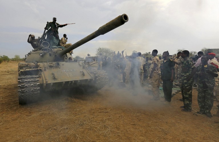 SUDAN Troops