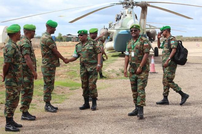 Soamlia: AMISOM Deputy Force Commander Completes Visit to Bardheere and Diinsor