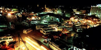 somaliland at night