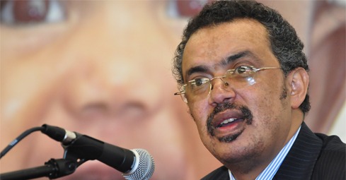Foreign Minister Dr. Tedros holds a consultative meeting with an EU Delegation