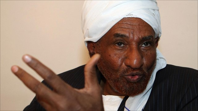 Al-Mahdi says he could return to Sudan by mid-November