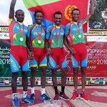 Eritrea Wins Continental Cycling Gold