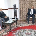 Dr. Tedros receives Minister of Commerce and Industry of Oman