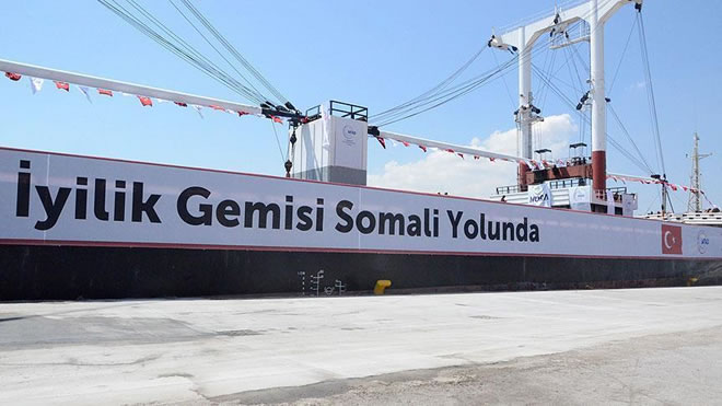 Somalia: Turkey sent 11,000 tons of aid