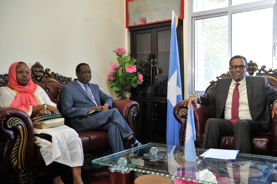 Somalia: AMISOM Security Sector Reform Talks with the Deputy Prime Minister