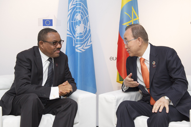 Ethiopia’s PM, UN chief discuss South Sudan crisis