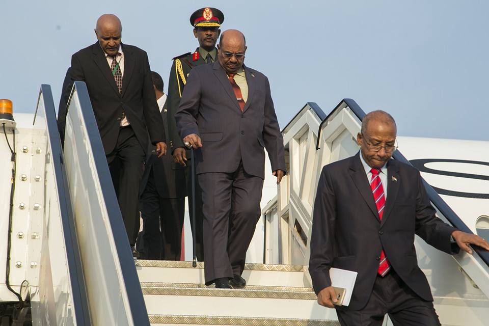 Sudanese President Arrives in Kigali for AU Summit