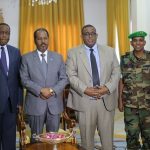 Somalia: President received delegation of Security Officials from US.