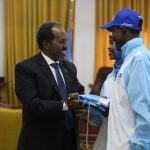 Somalia: The president wishes good luck to Rio Team 2016