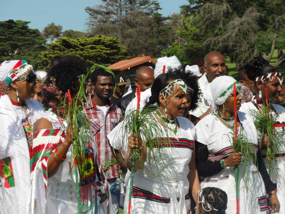 Tens of thousands of Ethiopians gathered in upbeat mood for the annual festival of the Oromo people, the biggest ethnic group in the country, a year after the event turned into an anti-government protest