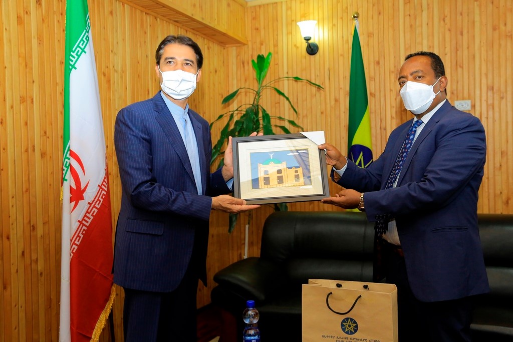Ethiopia: State Minister Redwan bid farewell to Iran Ambassador