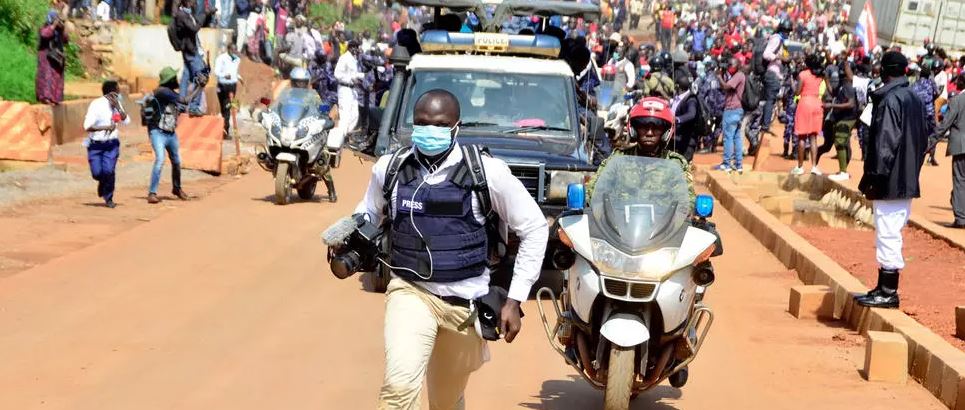Ugandan government quells public unrest with violence.