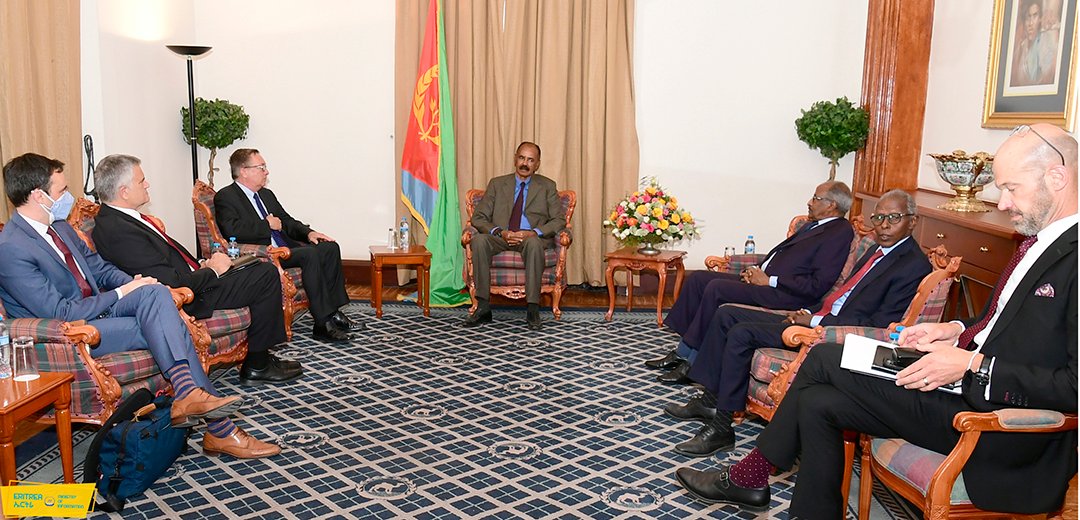 Eritrea: President Isaias Afwerki Receives American Delegation