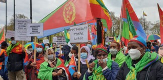 Peaceful rally eritrea