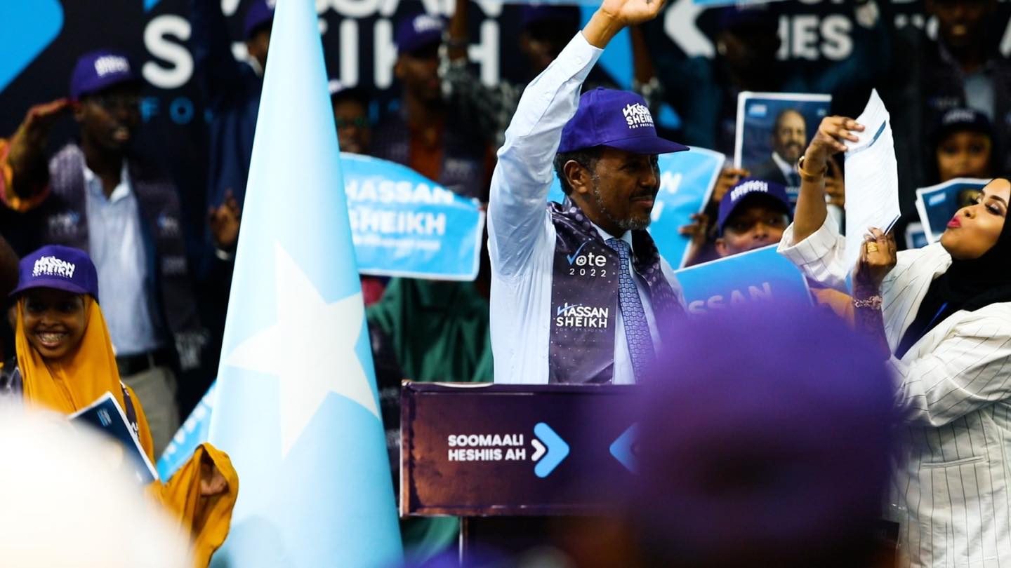 Somalia Hassan Sheikh Mohamud elected the 2022 Presidential Election