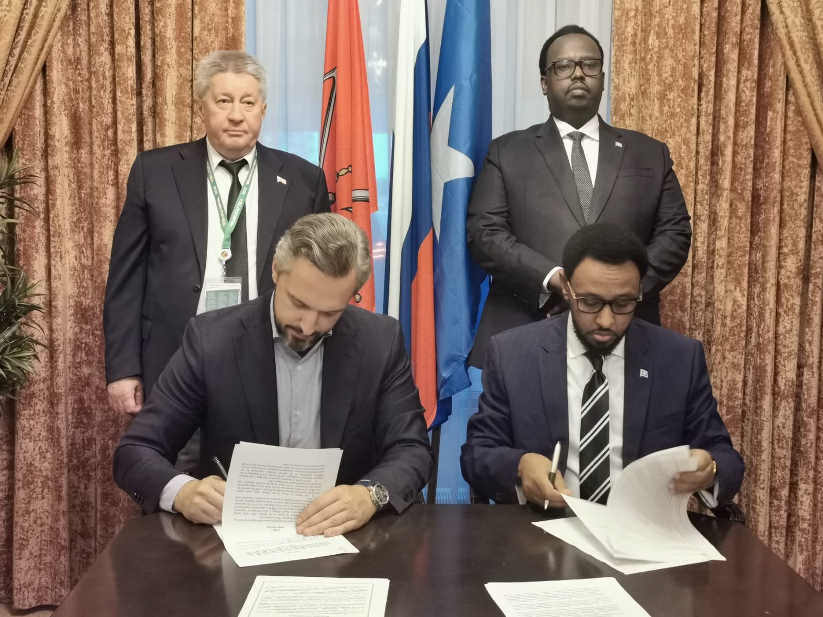 Russia: Agreement waving the debt owed by Somalia